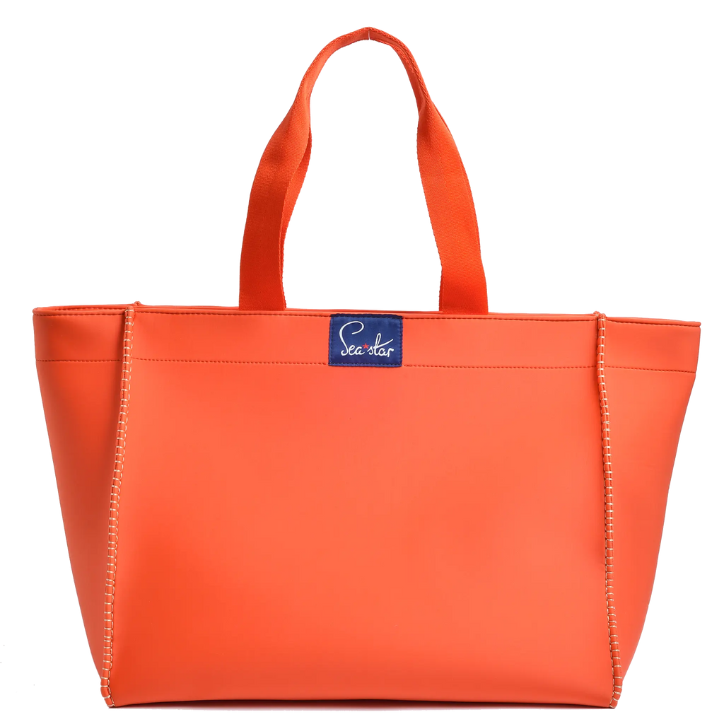 SEA STAR ORANGE - LARGE VOYAGER TOTE Sea Star Beachwear